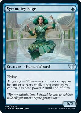 Symmetry Sage - Strixhaven: School of Mages (STX) Strixhaven: School of Mages