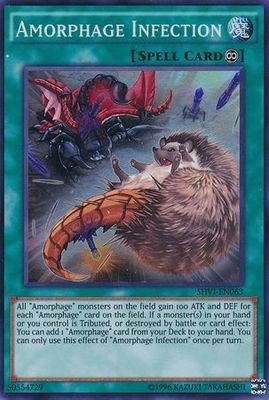 Amorphage Infection - SHVI-EN063 - Super Rare Unlimited Shining Victories Unlimited Singles