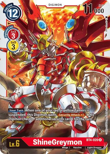 ShineGreymon - Great Legend (BT04) Great Legend