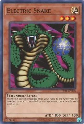 Electric Snake - SRL-EN008 - Common Unlimited (25th Reprint) Spell Ruler 25th Anniversary Singles