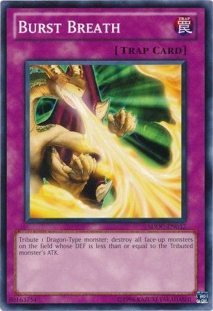 Burst Breath - SDDC-EN037 - Common Unlimited Structure Deck: Dragons Collide Unlimited Singles