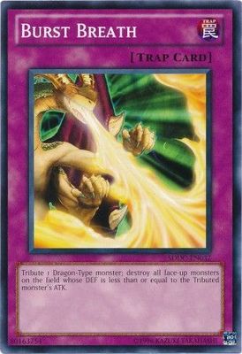 Burst Breath - SDDC-EN037 - Common Unlimited Structure Deck: Dragons Collide Unlimited Singles