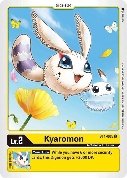 Kyaromon - Release Special Booster (BT01-03) Release Special Booster