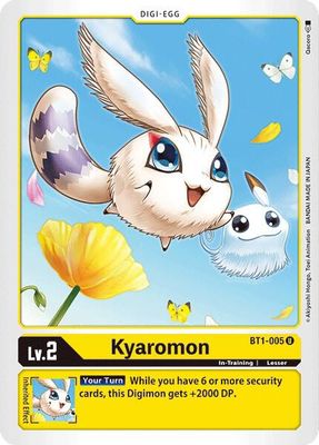 Kyaromon - Release Special Booster (BT01-03) Release Special Booster