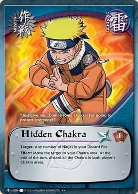 Hidden Chakra - M-US004 - Rare Naruto: Eternal Rivalry