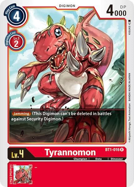 Tyrannomon - Release Special Booster (BT01-03) Release Special Booster
