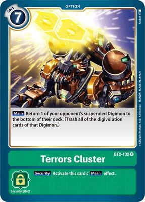 Terrors Cluster - Release Special Booster (BT01-03) Release Special Booster