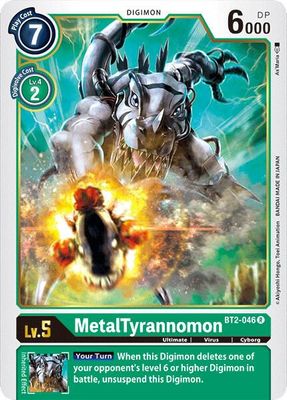 MetalTyrannomon - BT2-046 - Release Special Booster (BT01-03) Release Special Booster