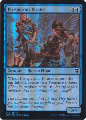 Prosperous Pirates 085/361 - Foil Commander Legends Foil Singles