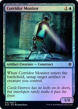 Corridor Monitor 041/269 - Foil Throne of Eldraine Foil Singles