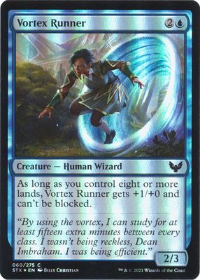 Vortex Runner 060/275 - Foil Strixhaven: School of Mages Foil Singles