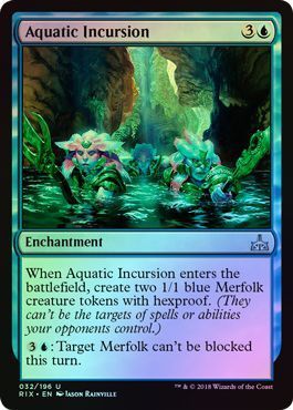 Aquatic Incursion 032/196 - Foil Rivals of Ixalan Foil Singles