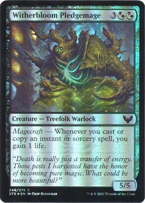 Witherbloom Pledgemage 249/275 - Foil Strixhaven: School of Mages Foil Singles
