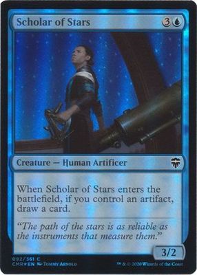 Scholar of Stars 092/361 - Foil Commander Legends Foil Singles
