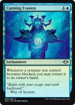 Cunning Evasion 045/254 - Foil Modern Horizons Foil Singles