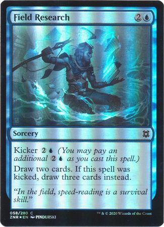 Field Research 058/280 - Foil Zendikar Rising Foil Singles