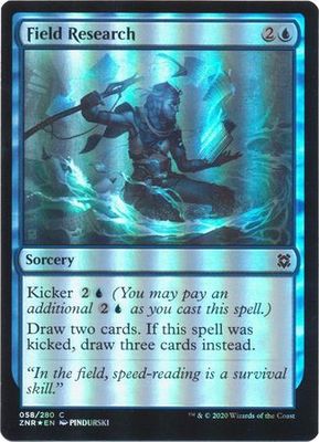 Field Research 058/280 - Foil Zendikar Rising Foil Singles
