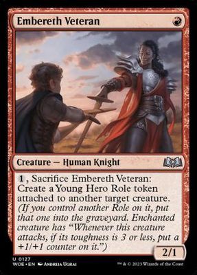 Embereth Veteran 0127 Wilds of Eldraine Singles(Español)