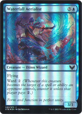 Waterfall Aerialist 061/275 - Foil Strixhaven: School of Mages Foil Singles