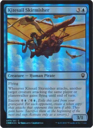 Kitesail Skirmisher 077/361 - Foil Commander Legends Foil Singles