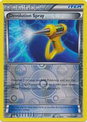 Devolution Spray - 113/124 - Uncommon Reverse Holo Black &amp; White 6: Dragons Exalted Reverse Holo Singles