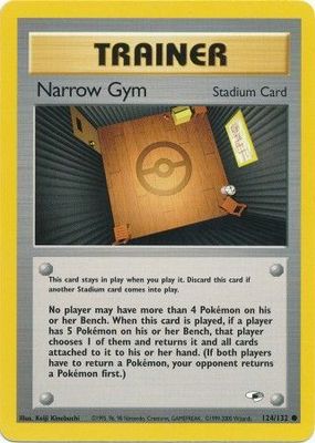 Narrow Gym - 124/132 - Common Unlimited Gym Heroes Unlimited Singles