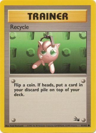 Recycle - 61/62 - Common Unlimited Fossil Unlimited Singles