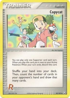Copycat - 83/109 - Uncommon Ex Team Rocket Returns Singles