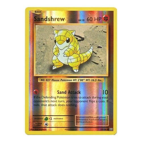 Sandshrew - 91/110 - Common Legendary Collection Singles Rverse Holo.