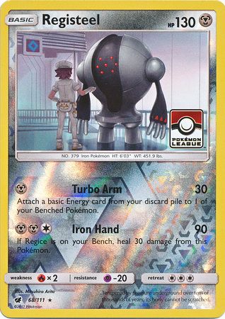 Registeel - 68/111 - Pokemon League Promo Pokemon Championship/League/Organized Play Promos