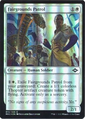 Fairgrounds Patrol 013/303 - Foil Modern Horizons 2 Foil Singles