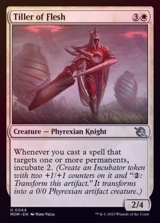 Tiller of Flesh 0044 - Foil March of the Machine Foil Singles