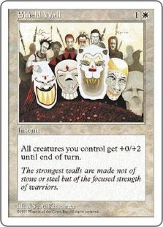 Shield Wall MTG 5th Edition (Magic Cards) Singles