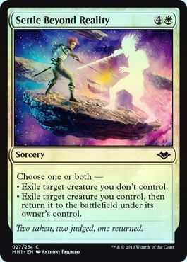 Settle Beyond Reality 027/254 - Foil Modern Horizons Foil Singles