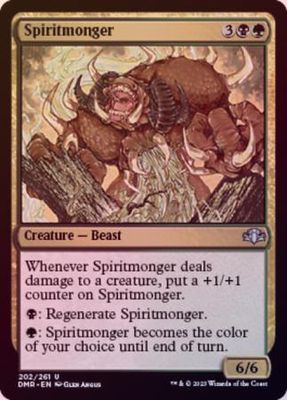 Spiritmonger 202/261 - Foil Dominaria Remastered Foil Singles