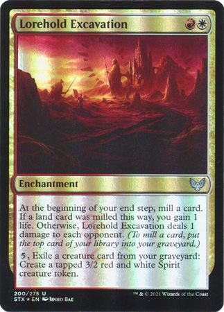 Lorehold Excavation 200/275 - Foil Strixhaven: School of Mages Foil Singles