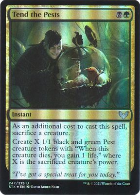 Tend the Pests 242/275 - Foil Strixhaven: School of Mages Foil Singles