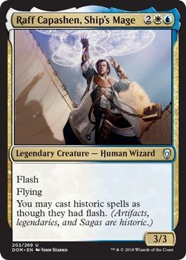 Raff Capashen, Ship&#39;s Mage 202/269 - Dominaria Singles (Español)