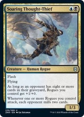 Soaring Thought-Thief 236/280 Zendikar Rising Singles (espanol)