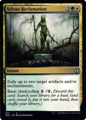 Sylvan Reclamation 104 Zendikar Rising Commander Singles