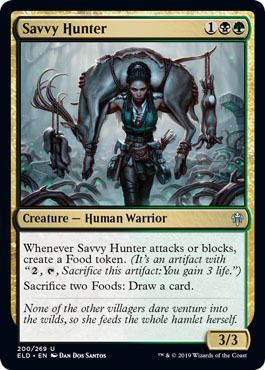 Savvy Hunter 200/269 - Throne of Eldraine Singles (Español)