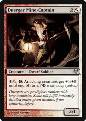 Duergar Mine-Captain Eventide Singles (Español)