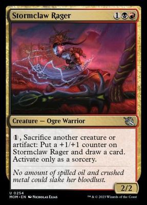 Stormclaw Rager 0254 - March of the Machine Singles