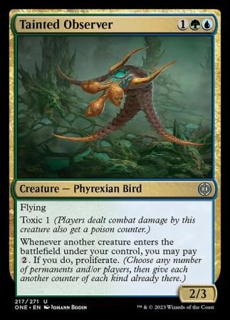 Tainted Observer 217/271 - Phyrexia All Will Be One Singles (Español)