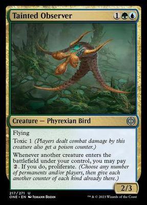 Tainted Observer 217/271 - Phyrexia All Will Be One Singles (Español)