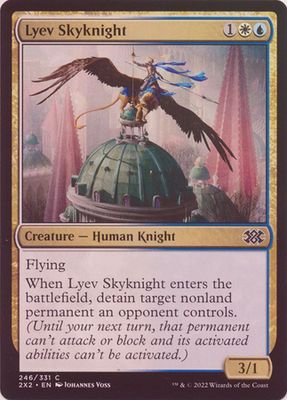 Lyev Skyknight 246/331 - Foil Double Masters 2022 Foil Singles