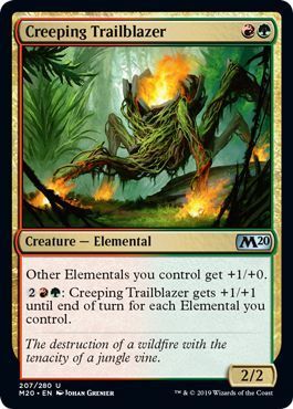 Creeping Trailblazer 207/280 Magic 2020 (M20) Singles (espanol)