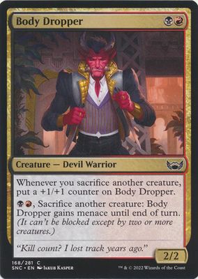 Body Dropper 168/281 - Streets of New Capenna Singles