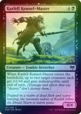 Karfell Kennel-Master 101/285 - Foil Kaldheim Foil Singles