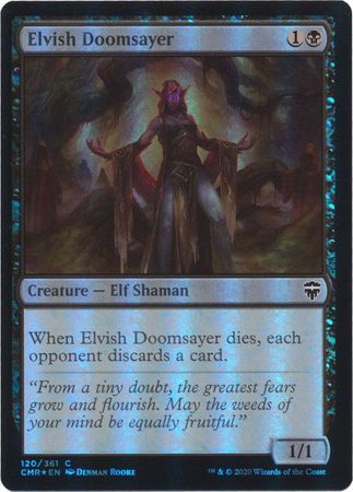 Elvish Doomsayer 120/361 - Foil Commander Legends Foil Singles